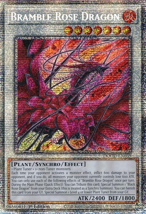 Bramble Rose Dragon - Starlight Rare