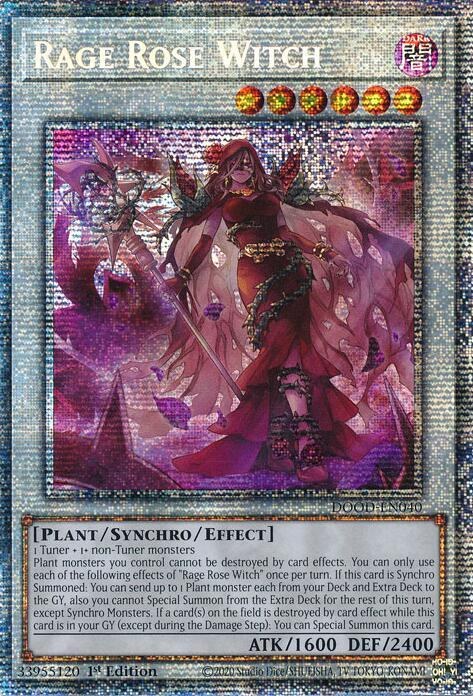 Rage Rose Witch - Starlight Rare