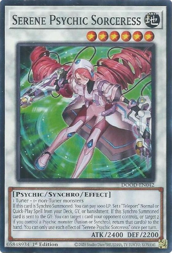 Serene Psychic Sorceress