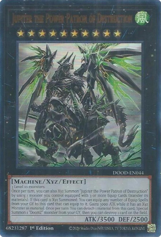 Jupiter the Power Patron of Destruction - 1st Edition