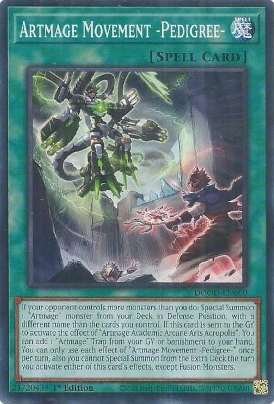 Artmage Movement -Pedigree