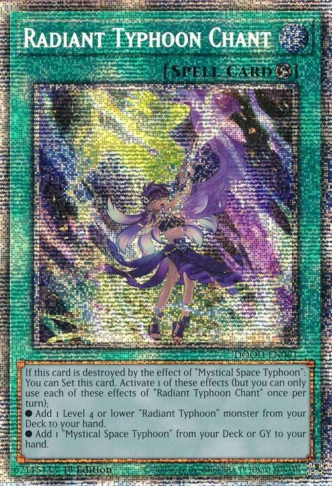 Radiant Typhoon Chant - Starlight Rare