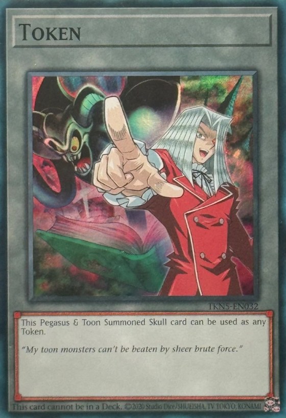 Token: Pegasus & Toon Summoned Skull