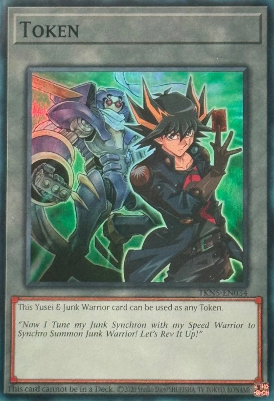 Token: Yusei & Junk Warrior