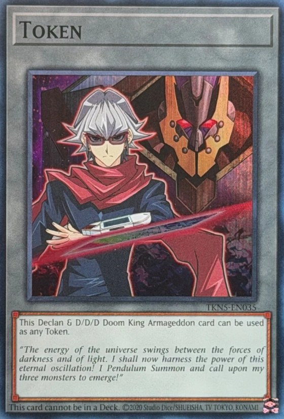 Token: Declan & D/D/D Doom King Armageddon