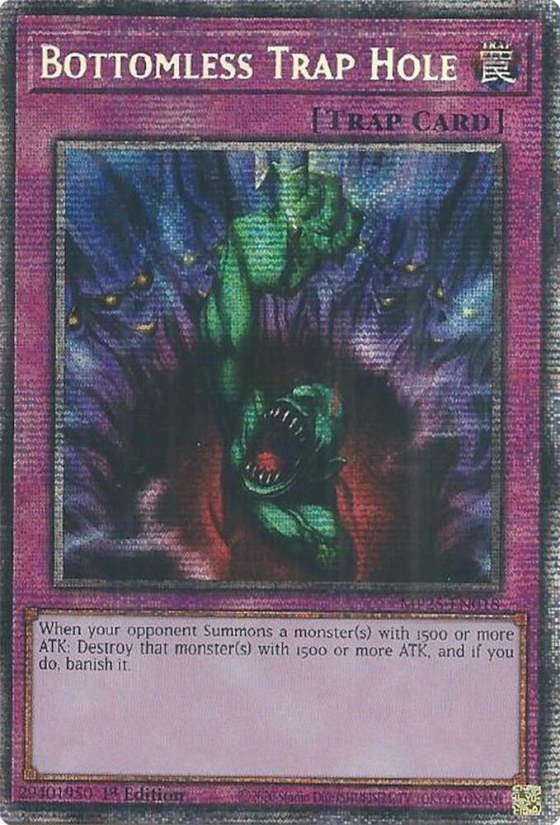 Bottomless Trap Hole