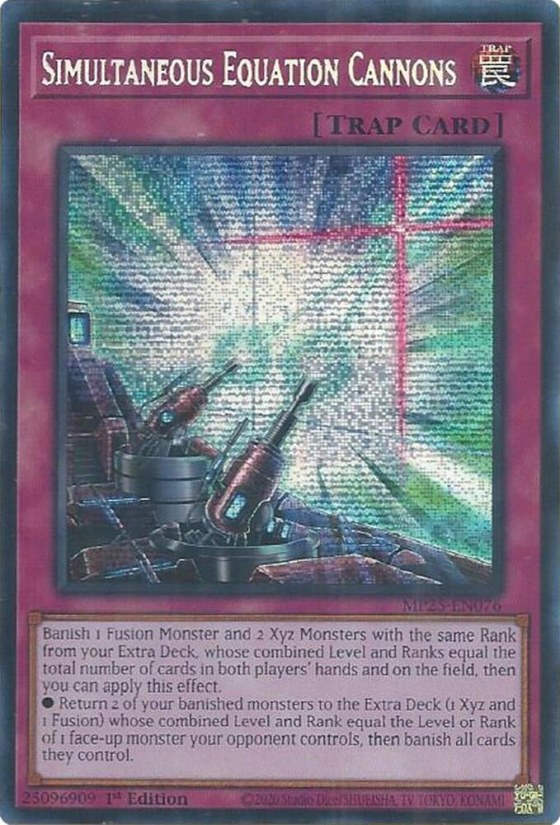 Simultaneous Equation Cannons