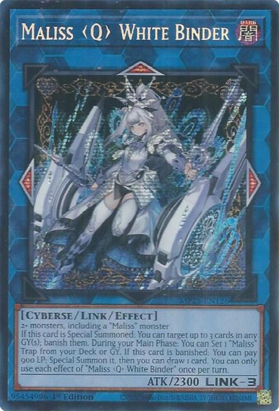 Maliss Q White Binder
