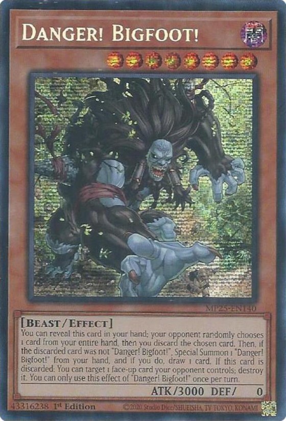 Danger! Bigfoot!