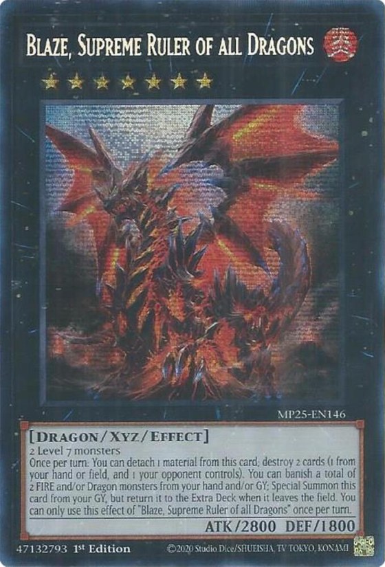 Blaze, Supreme Ruler of all Dragons