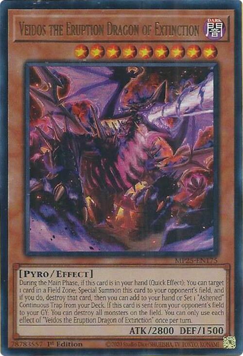 Veidos the Eruption Dragon of Extinction