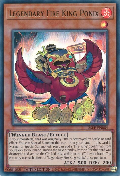 Legendary Fire King Ponix - Limited