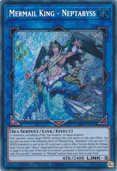 Mermail King - Neptabyss - Secret Rare