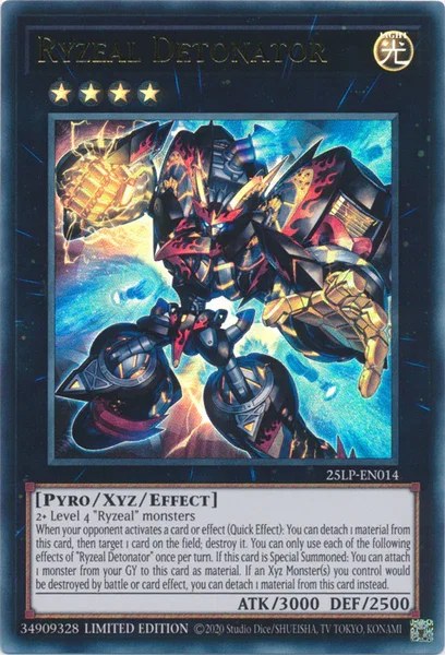 Ryzeal Detonator - Secret Rare