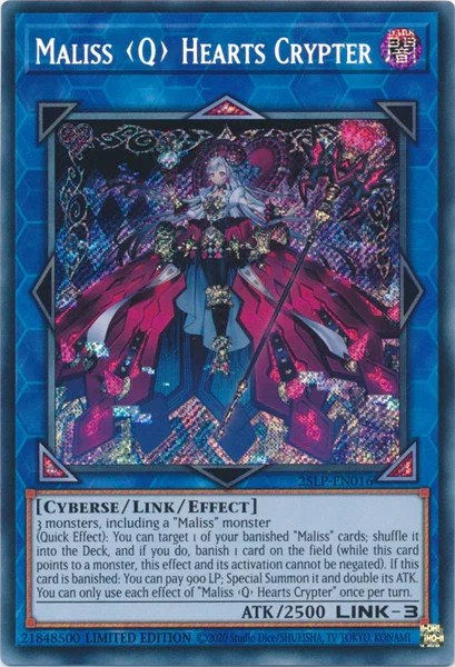 Maliss Q Hearts Crypter - Secret Rare