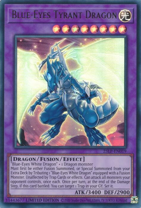 Blue-Eyes Tyrant Dragon - Limited