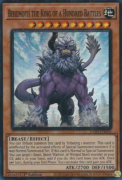 Behemoth the King of a Hundred Battles - Super Rare