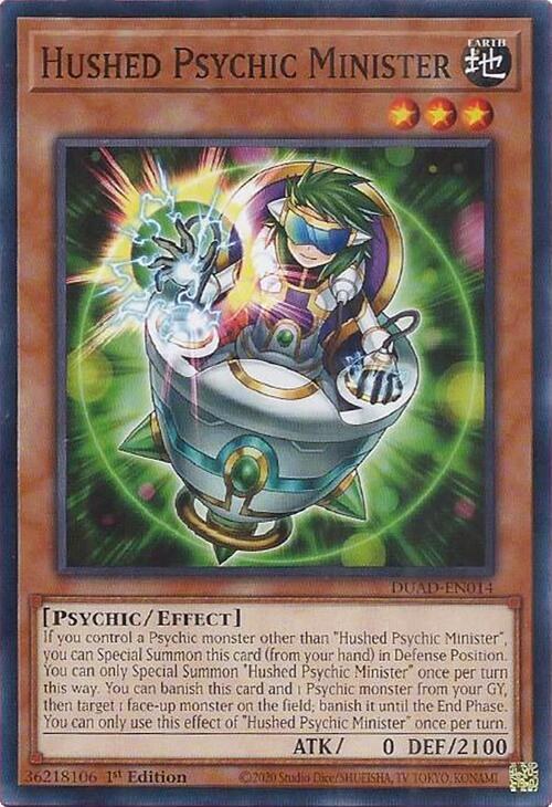 Hushed Psychic Minister