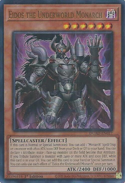 Eidos the Underworld Monarch - 1st Edition