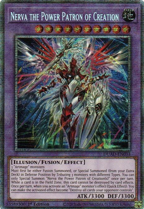 Nerva the Power Patron of Creation - Starlight Rare
