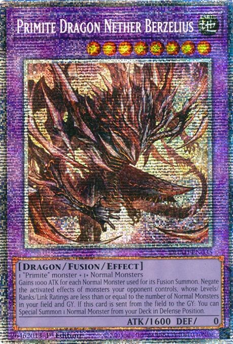 Primite Dragon Nether Berzelius - Starlight Rare
