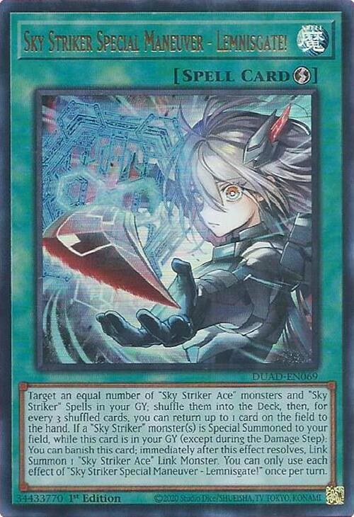 Sky Striker Special Maneuver - Lemnisgate! - 1st Edition