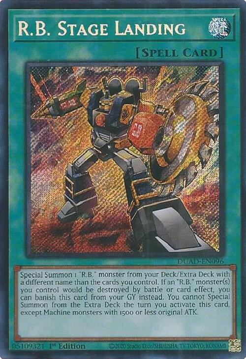 R.B. Stage Landing - 1st Edition