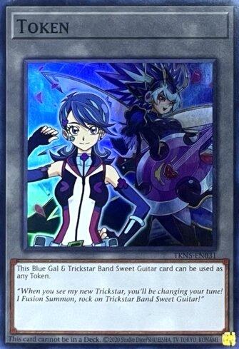 Token: Blue Gal & Trickstar Band Sweet Guitar