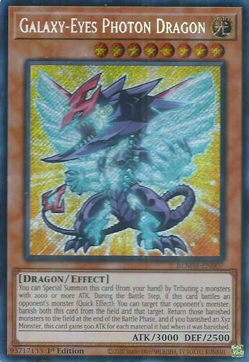 Galaxy-Eyes Photon Dragon - 1st Edition