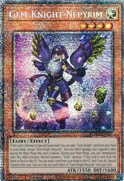 Gem-Knight Nepyrim - Starlight Rare