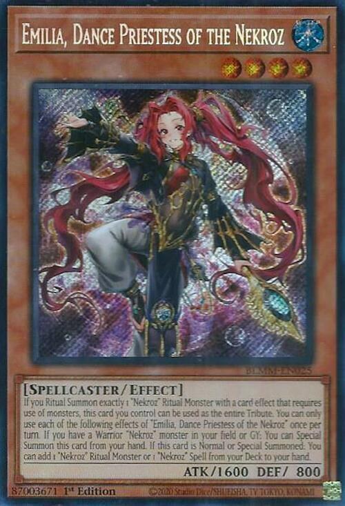 Emilia, Dance Priestess of the Nekroz - 1st Edition