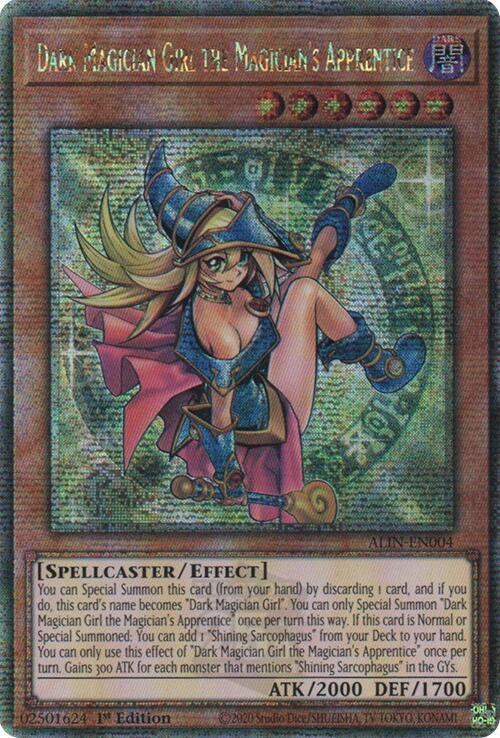 Dark Magician Girl the Magician's Apprentice - Quarter Century Secret Rare