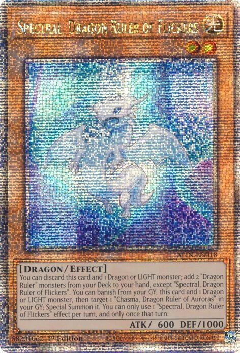 Spectral, Dragon Ruler of Flickers - Quarter Century Secret Rare