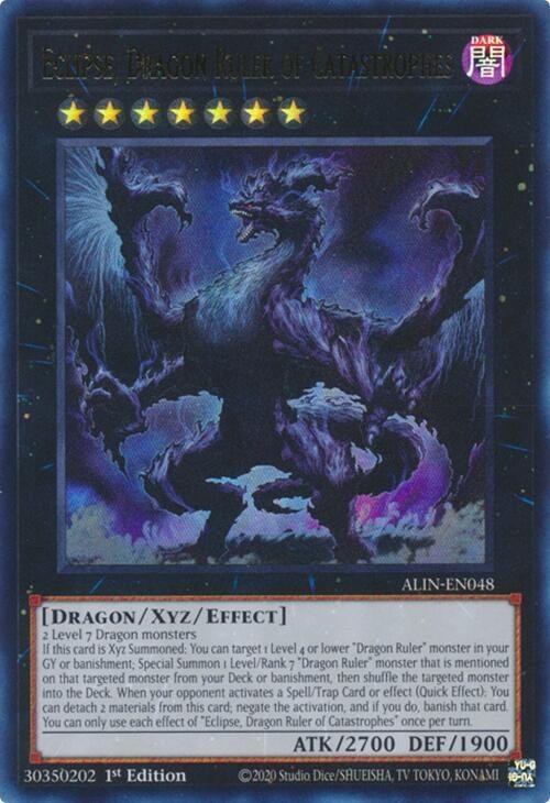 Eclipse, Dragon Ruler of Catastrophes - 1st Edition