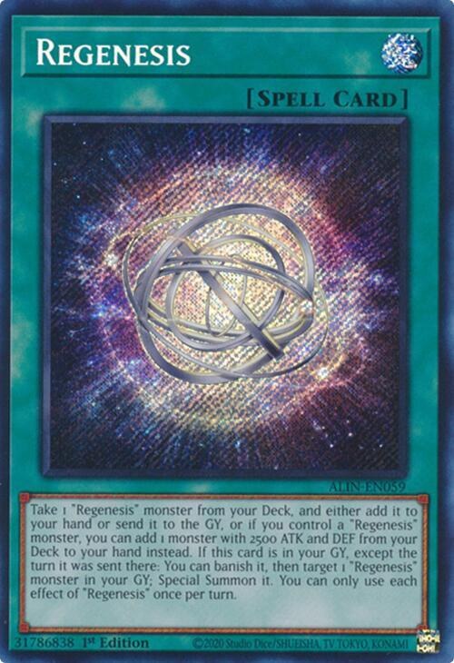 Regenesis - 1st Edition