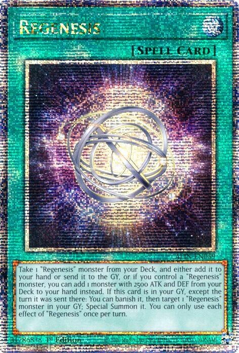 Regenesis - Quarter Century Secret Rare