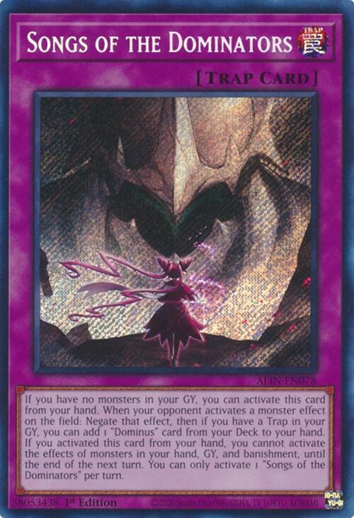 Songs of the Dominators - 1st Edition