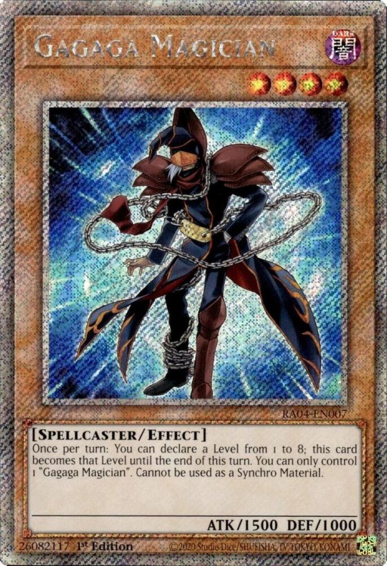 Gagaga Magician - Platinum Secret Rare