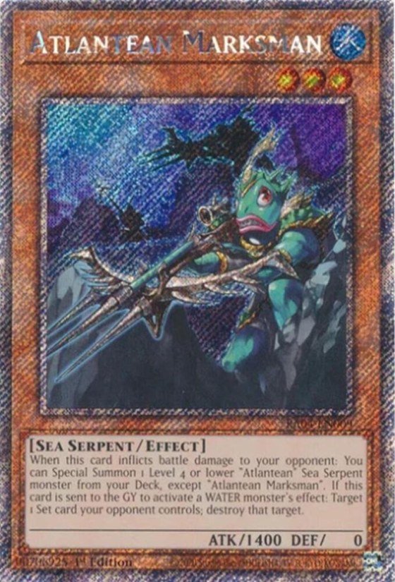 Atlantean Marksman - Platinum Secret Rare