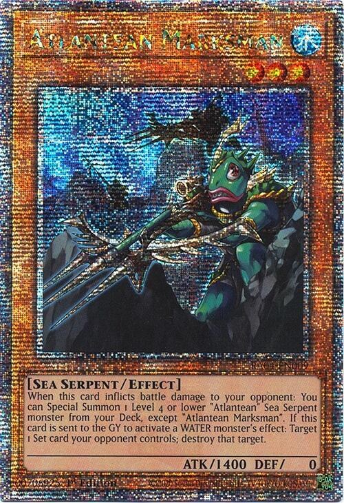 Atlantean Marksman - Quarter Century Secret Rare