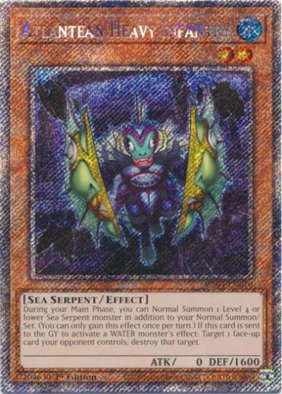 Atlantean Heavy Infantry - Platinum Secret Rare