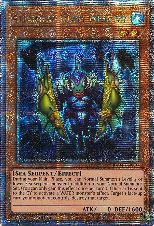 Atlantean Heavy Infantry - Quarter Century Secret Rare