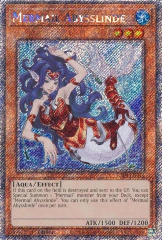 Mermail Abysslinde - Platinum Secret Rare