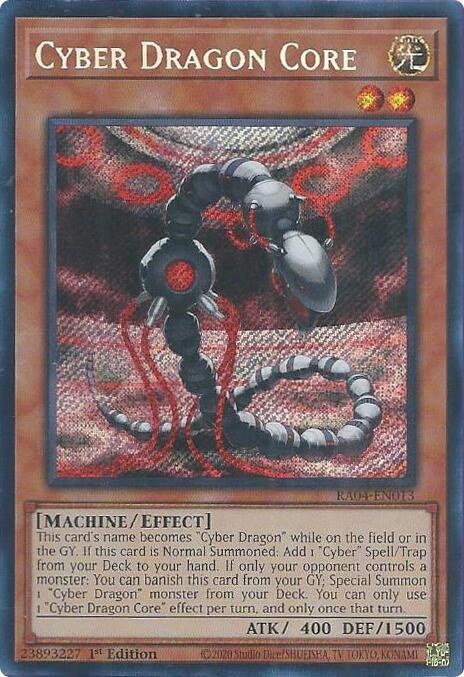Cyber Dragon Core - Secret Rare
