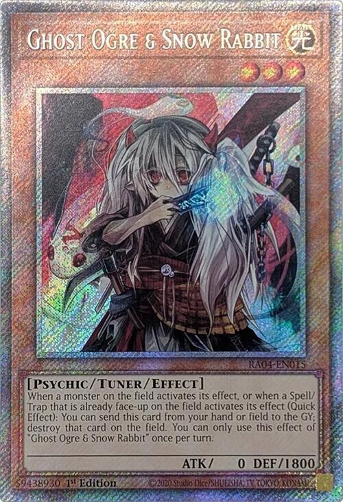 Ghost Ogre & Snow Rabbit - Platinum Secret Rare