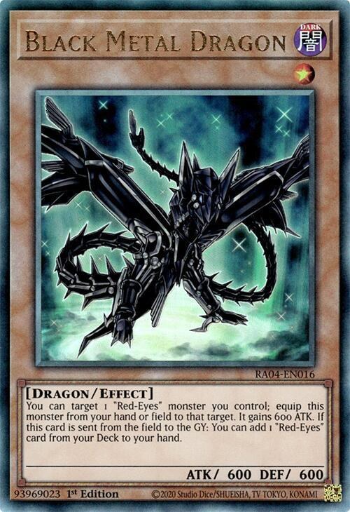 Black Metal Dragon - Pur