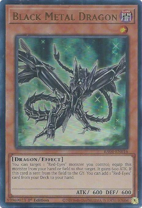 Black Metal Dragon - Ur