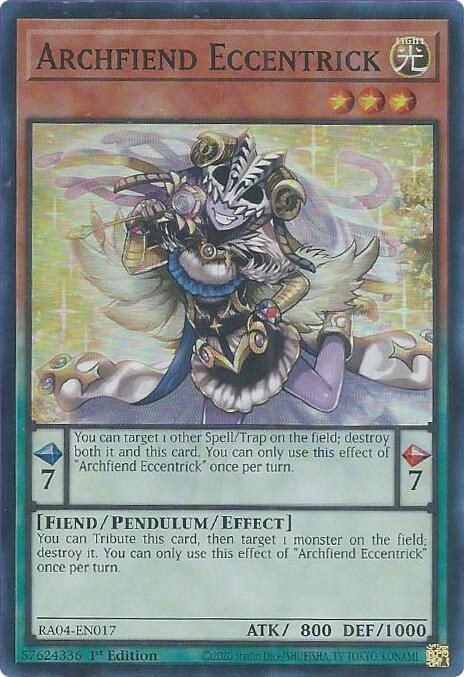 Archfiend Eccentrick - 1st Edition