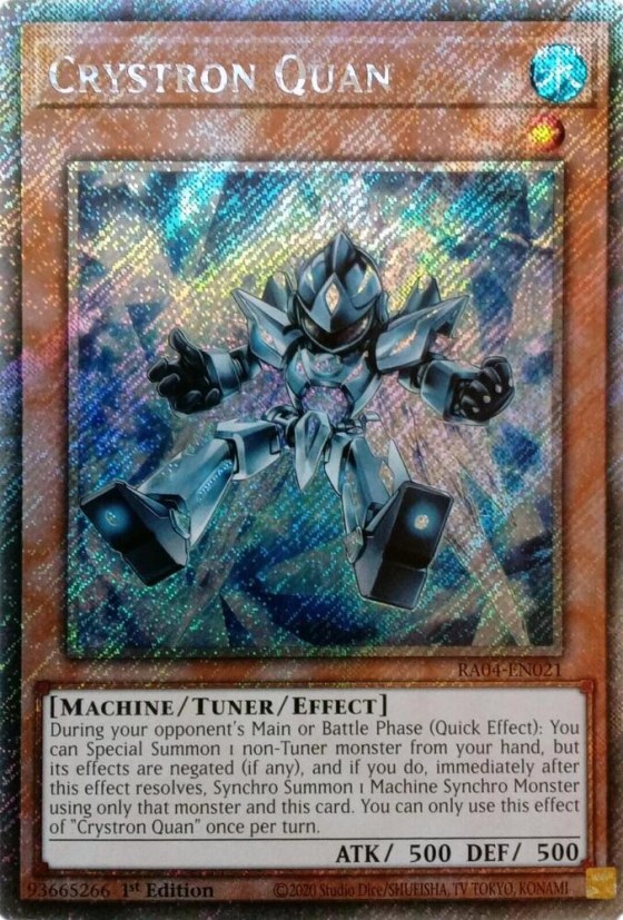 Crystron Quan - Platinum Secret Rare