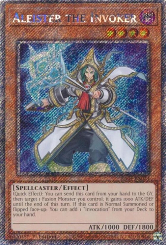 Aleister the Invoker - Platinum Secret Rare